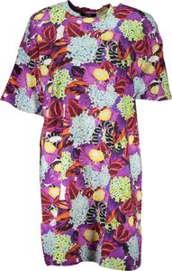 CAVALLI CLASS Stylové krátké dámské šaty Viola Barva: Viola, Velikost: M