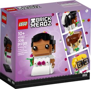 Brickheadz 40383 Braut - Hochzeitsgeschenk mit Deko-Elementen und zum individuellen Personalisieren
