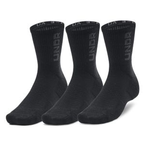 Under Armour UA 3-Maker 3pk Mid-Crew-BLK - XL