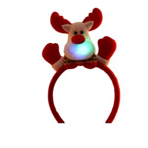 Weihnachten LED Haarreif, Weihnachten Haarschmuck Haarband Stirnband Kopfschmuck Kopfbedeckung Xmas Party Kostüm Zubehör, 5#