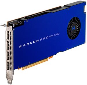 AMD FirePro WX7100 - Grafikkarte - PCI 8.192 MB GDDR5