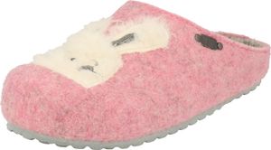 Supersoft Mädchen Schuhe 542-353 warme Pantoffeln Hausschuhe "Hase" Pink