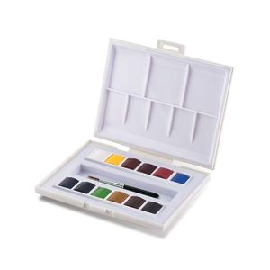 SENNELIER „La petite Aquarelle“ Aquarell-Reisesets mit 12 1/2 Näpfe