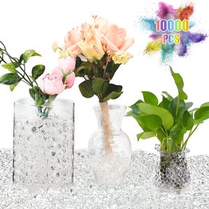 Wasserperlen durchsichtig – Deko Wasserperlen für Pflanzen in Vase, ca. 10.000 Hydroperlen, Gelkugeln transparent