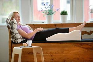 Sissel Venenkissen Venosoft Groß Weiß SIS-140.005