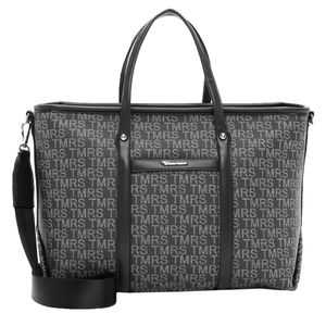 Tamaris Shopperbag Handtasche  Grace Cityshopper groß 31438 Schwarz 100 black Kunstleder L= 37 cm H= 37 cm W= 14 cm, Groesse:OneSize