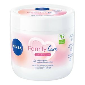 Nivea Family Care Leichte Feuchtigkeitscreme für Körper, Gesicht und Hände 450 ml