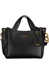 GUESS JEANS Bag Ladies Textile Black SF18050 - Velikost: One Size Only