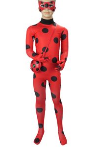 Ladybug Kinder Kostüm von Marinette Dupain Cheng für Miracolous Fans I Größe: 110