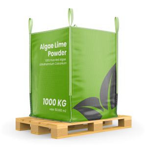 Algenkalk-Pulver - Reines Lithothamnium calcareum (Big Bag 1000 kg für 5 ha)- Organifer