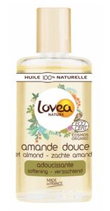 Lovea 100% natürliches Mandelöl 50ml natürliches BIO-Weichmacher-Körperöl Mandel