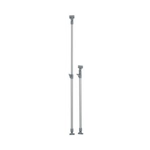 Persenning-Stütze Teleskop-Stütze 745 mm - 1270 mm, Aluminium, für Bimini, Sonnenverdeck, Persenning