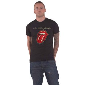 The Rolling Stones - "Plastered" T-Shirt für Herren/Damen Unisex RO206 (S) (Schwarz)