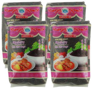 [ 4x 1kg ] AROY-D RICEBERRY / Schwarzer Reis (Cargo) / Thai Black Cargo Rice / Extra Super Quality