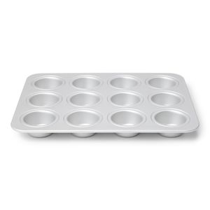 Patisse Professional Muffin-Backblech 12 tlg. - 35 cm - zum Backen leckerer Muffins - aus eloxiertem Aluminium - 08934