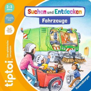 Ravensburger tiptoi Hľadaj a objavuj: Naučte sa hľadať a vyhľadávať: vozidlá, učebnice...