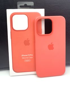 Apple Silikon Case mit MagSafe iPhone 13 Pro - Schutzhülle - pink pomelo