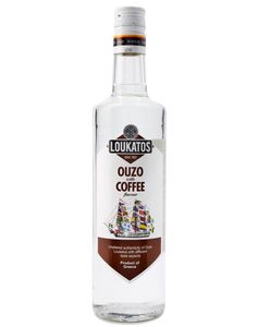 Ouzo mit Kaffee 38% 0,7l Loukatos