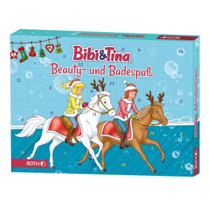 Bibi & Tina Adventskalender gefüllt mit Beauty- und Badespaß für Mädchen und Pferdefreundinnen
