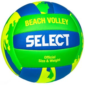 Select Beach Volley v22 Ball BEACH VOLLEY GRE-BLU, Unisex, Volleyball, Grün, Größe: 5 EU