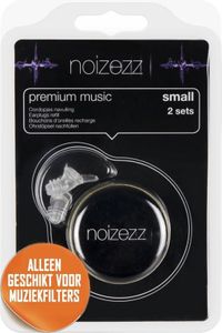 Noizezz Premium Music Malé náplně do uší (dodávané bez filtru)