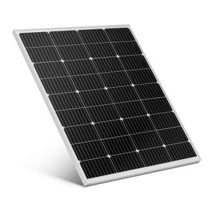 Monokryštalický solárny panel MSW - 110 W - 24,19 V - s obtokovou diódou