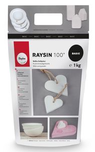 Gießpulver Raysin 100, weiß, Beutel 1 kg