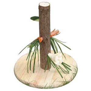 Kerbl Futterbaum für Kaninchen, Meerschweinchen