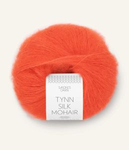 TYNN SILK MOHAIR von SANDNES (3818 - Orange)