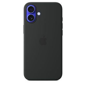 Apple iPhone 16 Plus Silikonové pouzdro s MagSafe, černé