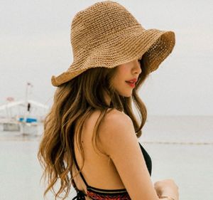 Slamený letný klobúk pre ženy s veľkým slnečným štítom Saggy Beach Wide Brim Sun Hat Foldable for Travel Holiday Decoration 100% Raffia Paper (khaki) Slamený letný klobúk pre ženy s veľkým slnečným štítom Saggy Beach Wide Brim Sun Hat Foldable for Travel Holiday Decoration 100% Raffia Paper (khaki)