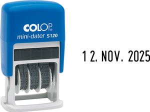 COLOP Datumstempel Mini-Dater S 120 selbstfärbend schwarz