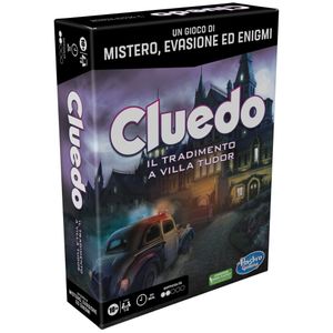 F5699 Brettspiel Clue Treachery at Tudor Mansion Detective