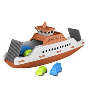Adriatic Ferry, Boot, Indoor/Outdoor, Blau, Orange, Weiß, Gelb