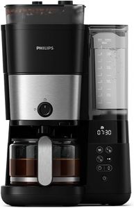 Philips Kaf­fee­ma­schi­ne mit Mahlwerk HD7888/01 All-in-1 Brew, Pa­pier­fil­ter 1x4, mit Smart Dosierung und Kaf­fee­boh­nen­be­häl­ter