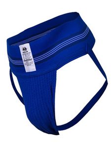 MM Sports The Original No. 10 BIKE Jockstrap Underwear 3 inch Blauw