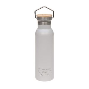 Lässig isolierte Edelstahlflasche für Kinder Adventure grey 460ml