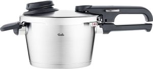 Fissler Vitavit Premium / Schnellkochtopf (2,5 L, Ø 18 cm) Edelstahl-Dampfkochtopf,4-Garstufen, inkl. Einsatz - Induktion