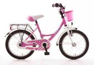 Kinderfahrrad 16 Zoll Fahrrad für Kinder Mädchen Kinderrad Mädchenfahrrad Pink