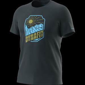 T-Shirt Graphic Baumwolle Herren - Dynafit, Größe:52/XL, Farbe:3014 blueberry