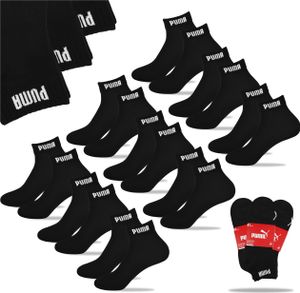 PUMA 9 párov tenisiek ponožky muži 39-42, športové ponožky bavlna, priedušné krátke bežecké ponožky