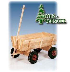 Kastenwagen - "Männertag" aus naturbelassenem Holz