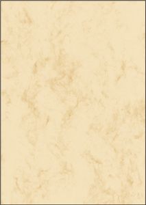 SIGEL DP397 Marmor-Papier, beige, A4, 200 g/m², 50 Blatt