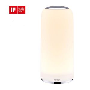 AUKEY LED Nachttischlampe »LT-T7«, (300 Lumen Licht, Dimmbares warmes Weißlicht, Berührungssteurung, Geeignet für Schlaf- und Wohnzimmer, Energieklasse A)