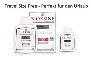 Bioxsine Travel Set Size Shampoo für fettiges Haar für Frau und Mann