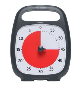 Time Timer "Plus", 60 Minuten, Schwarz