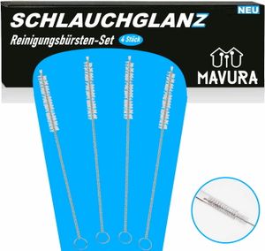 SCHLAUCHGLANZ Reinigungsbürste Kaffeevollautomat 4er-Set für DeLonghi