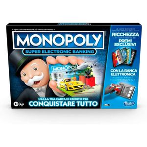 Monopoly Super Electronic Banking, Brettspiel, Wirtschaftliche Simulation, 8 Jahr(e), Familienspiel
