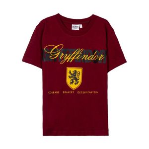 Kurzarm-T-Shirt Harry Potter Rot - 12 Jahre
