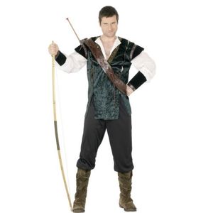 L-XL König der Diebe Karneval Mittelalter Held Gr Herren Kostüm ROBIN HOOD